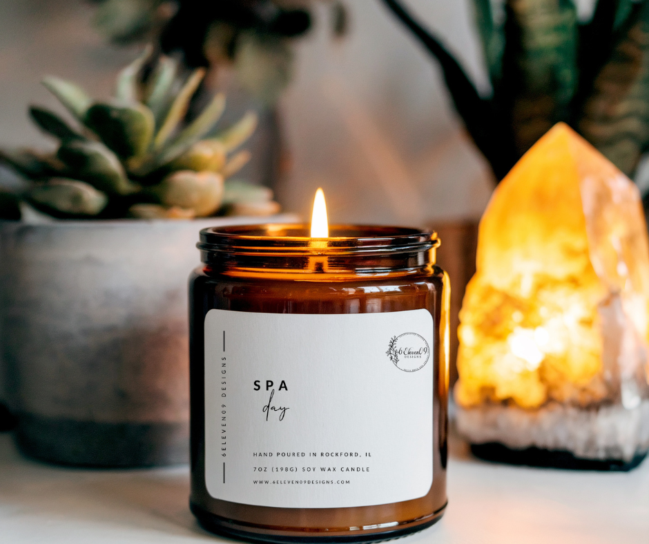 Spa Day Scented Candle
