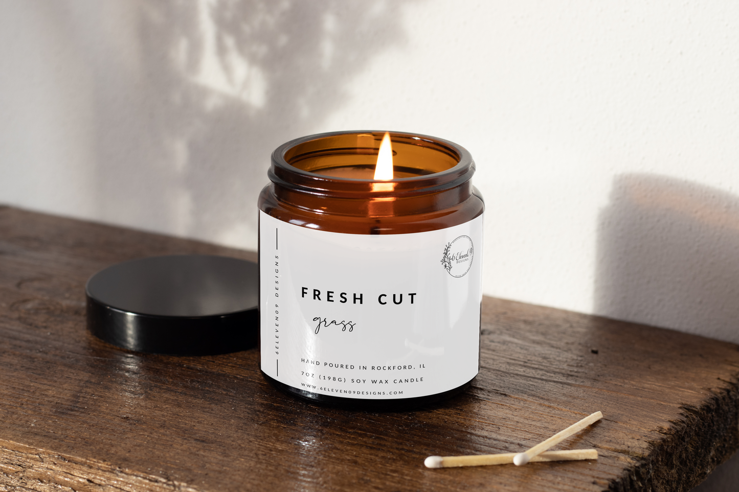 Fresh Cut Grass Scented Candle