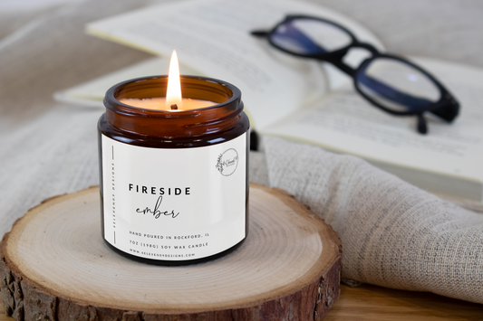 Fire Side Ember Candle