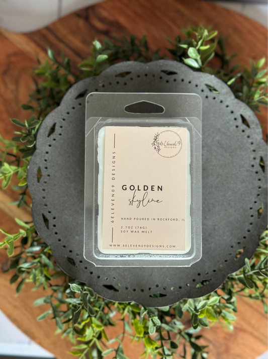 Golden Skyline Soy Wax Melt