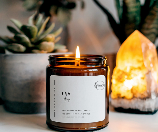 Spa Day Scented Candle