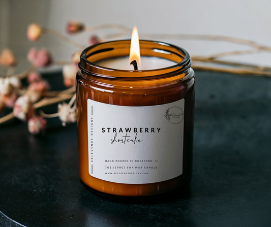 Strawberry Shortcake Scented Candle