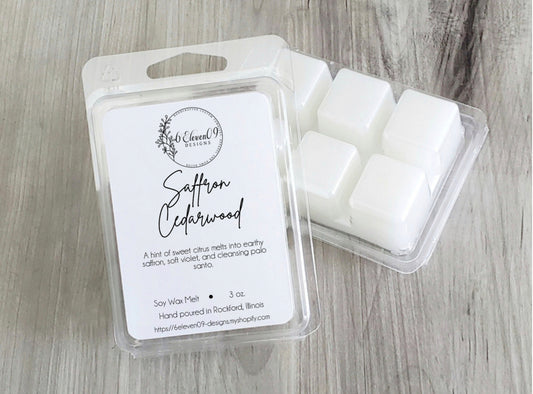 Saffron Cedarwood - Soy Wax Melt