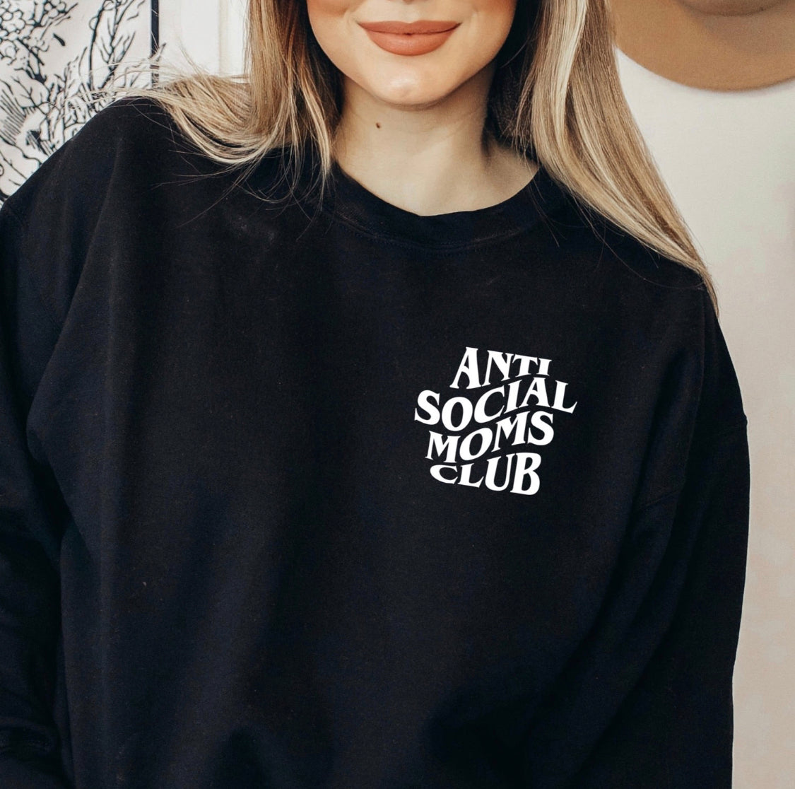 Anti Social Moms Club - Black